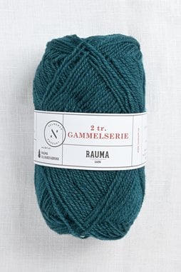 Image of Rauma 2-Ply Gammelserie 4902 Deep Blue Green