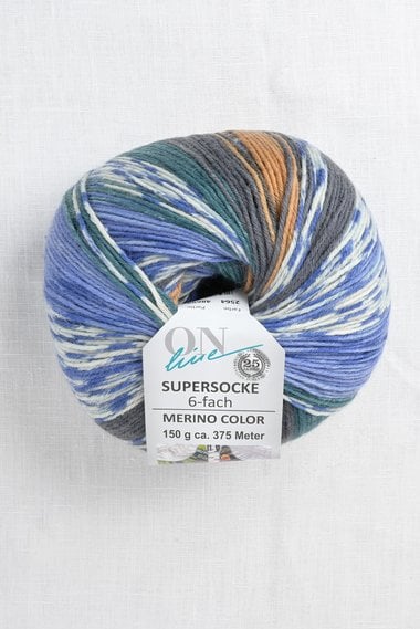 Image of OnLine Supersocke 6 Ply Merino Color