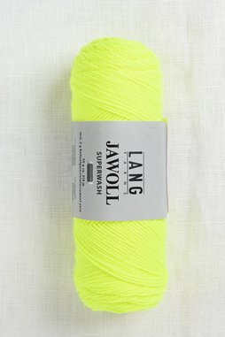 Image of Lang Yarns Jawoll 313 Fluorescent Yellow