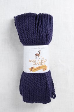 Image of Plymouth Baby Alpaca Grande 5939 Dark Navy (Discontinued)