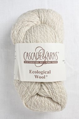 Image of Cascade Ecological Wool 9004 Ecru Beige Twist