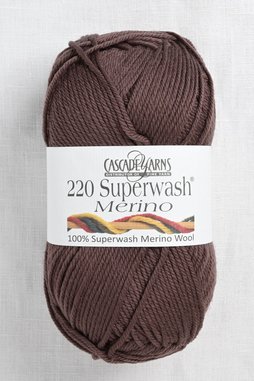 Image of Cascade 220 Superwash Merino 03 Rich Brown