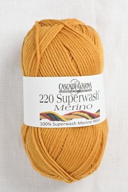 Image of Cascade 220 Superwash Merino 05 Golden Yellow