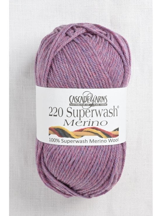 Cascade 220 Superwash Merino 78 Petunia Heather - Wool and Company Fine Yarn