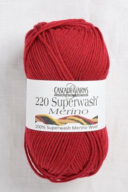 Image of Cascade 220 Superwash Merino 85 Christmas Red Heather