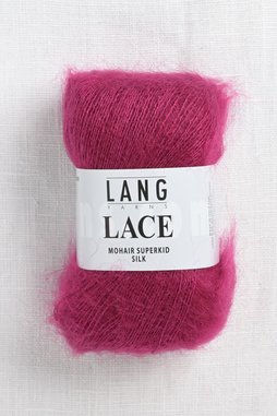 Image of Lang Yarns Lace 66 Raspberry