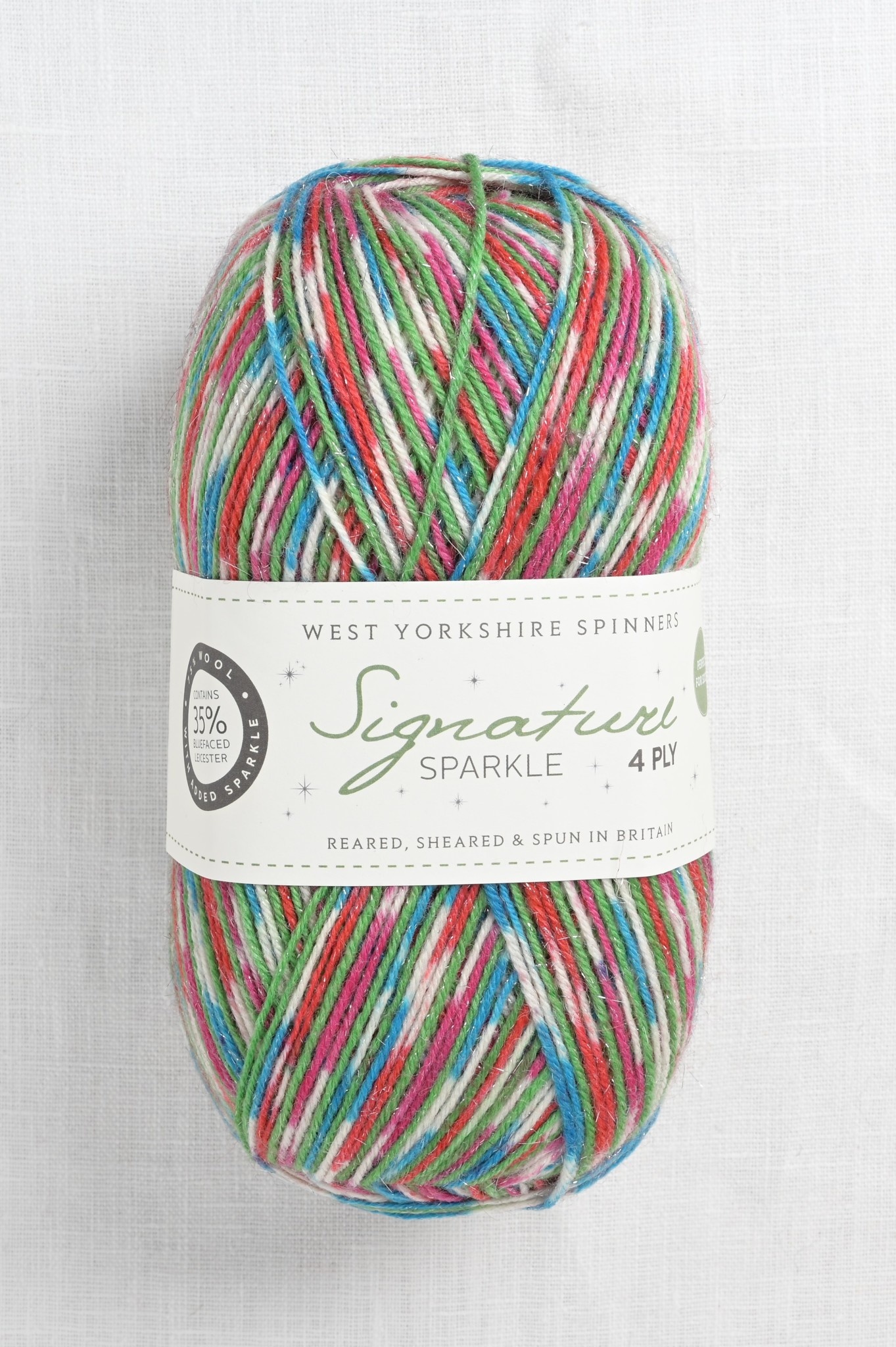 WYS Signature 4 Ply 905 Fairy Lights Sparkle Wool and Company Fine Yarn