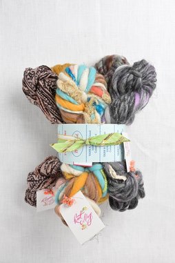 Image of Knit Collage Mini Skein Sampler Set  Mustard