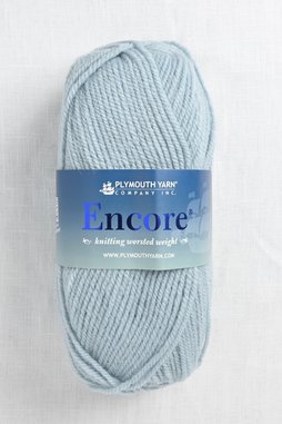 Image of Plymouth Encore Worsted 9859 Tranquil Blue