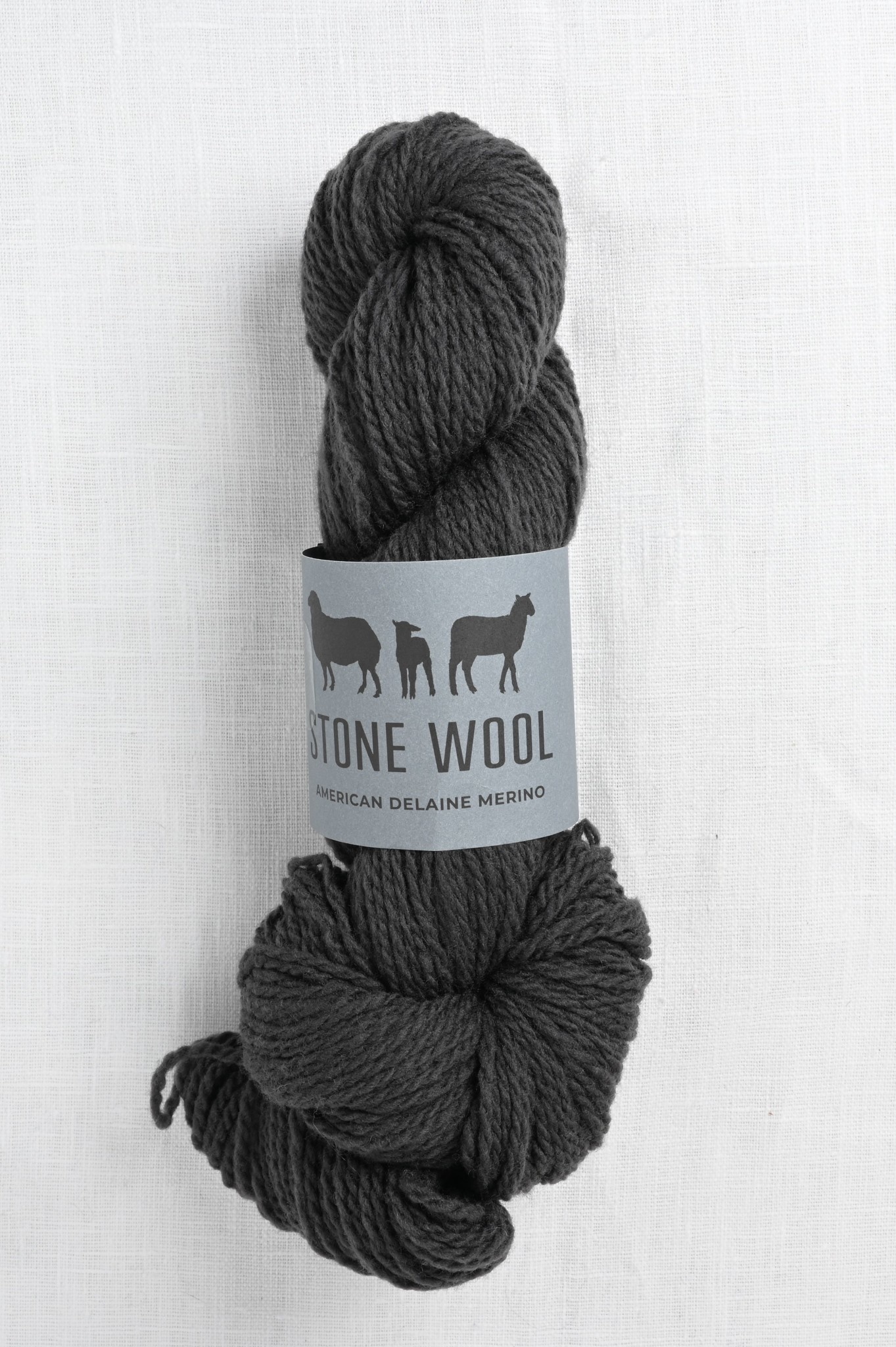 Stone Wool Delaine Merino Heron Wool and Company Fine Yarn