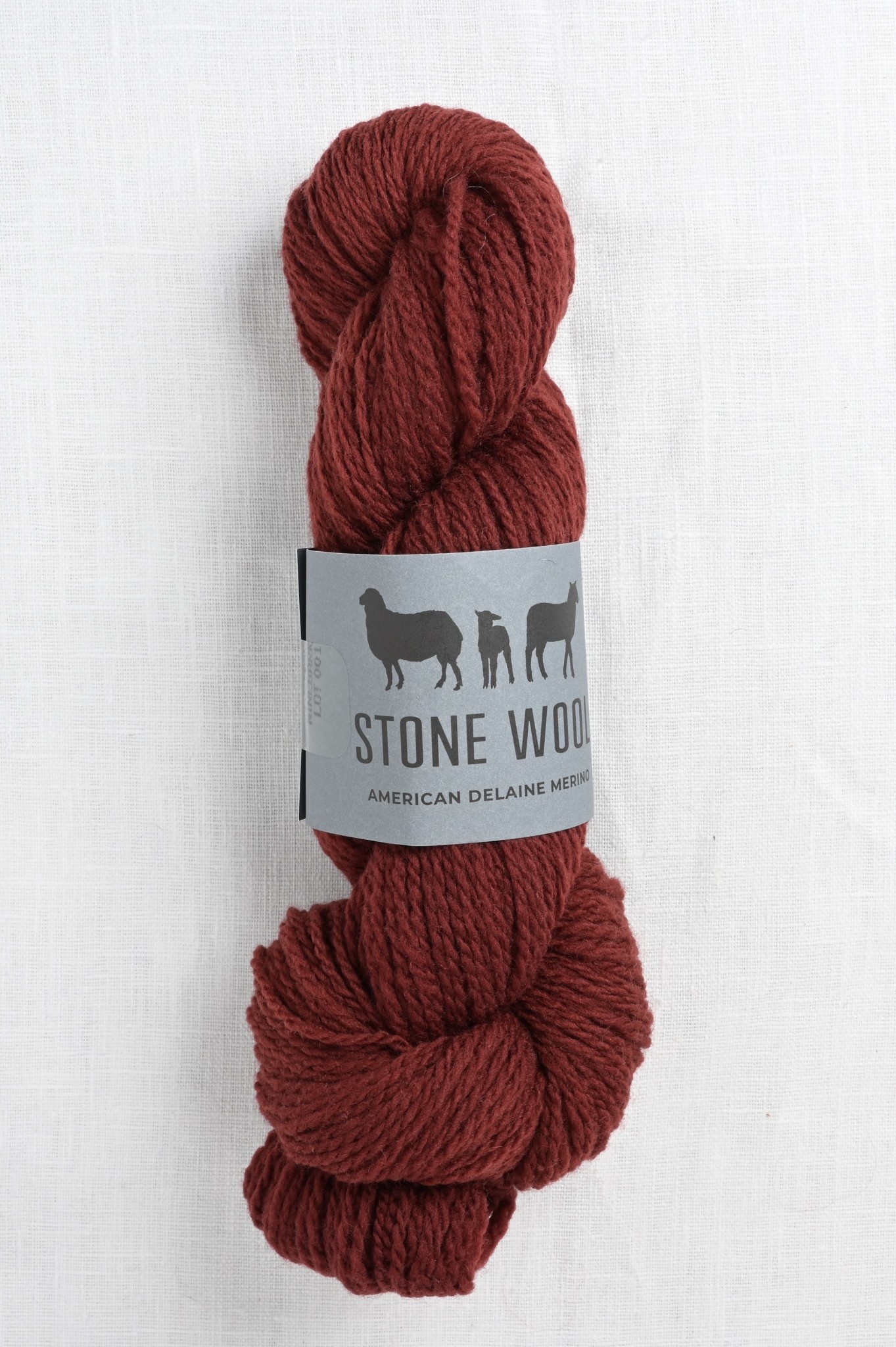 Stone Wool Delaine Merino Ninebark Wool and Company Fine Yarn