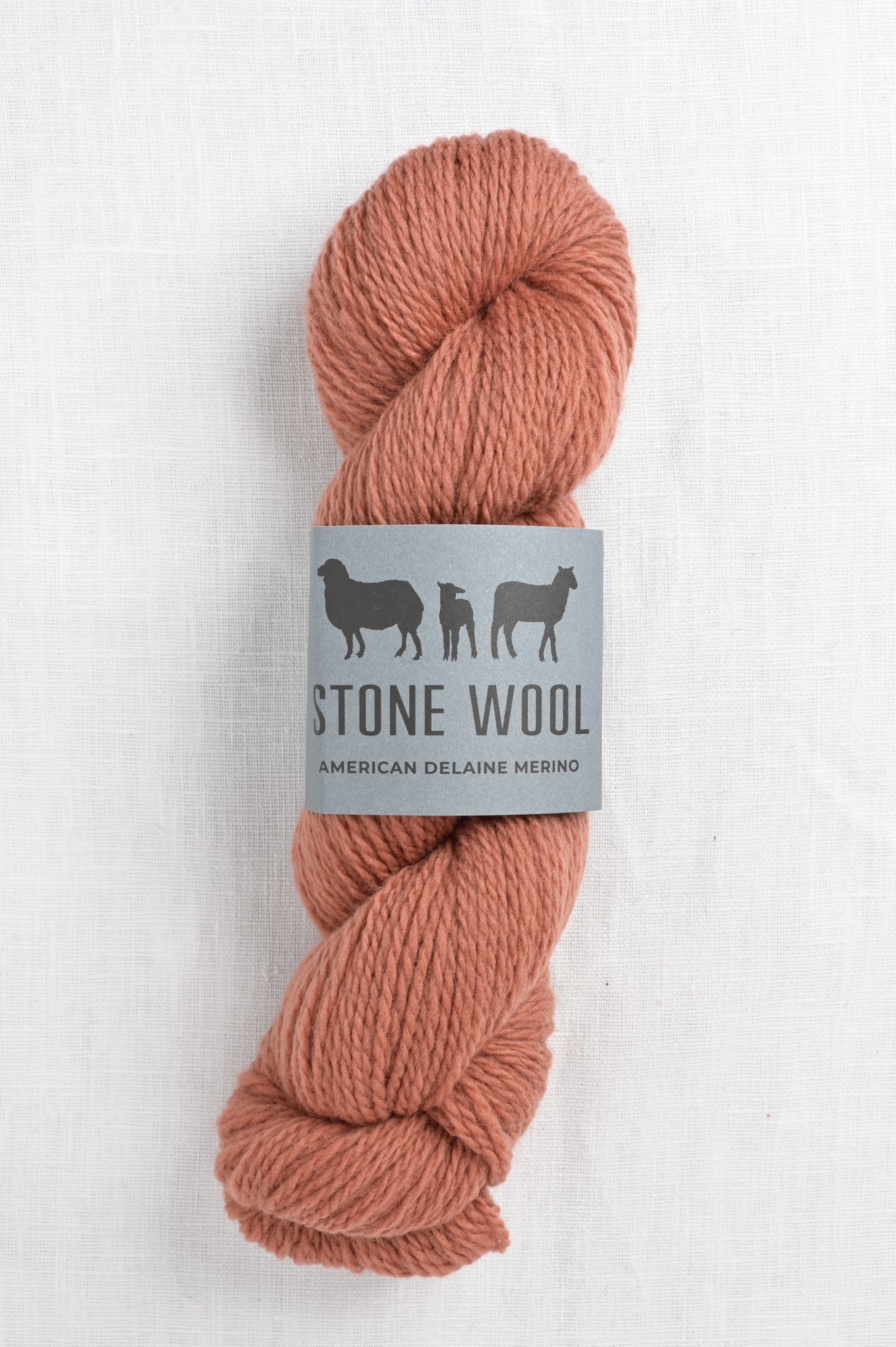 Stone Wool Delaine Merino Rosehip Wool and Company Fine Yarn