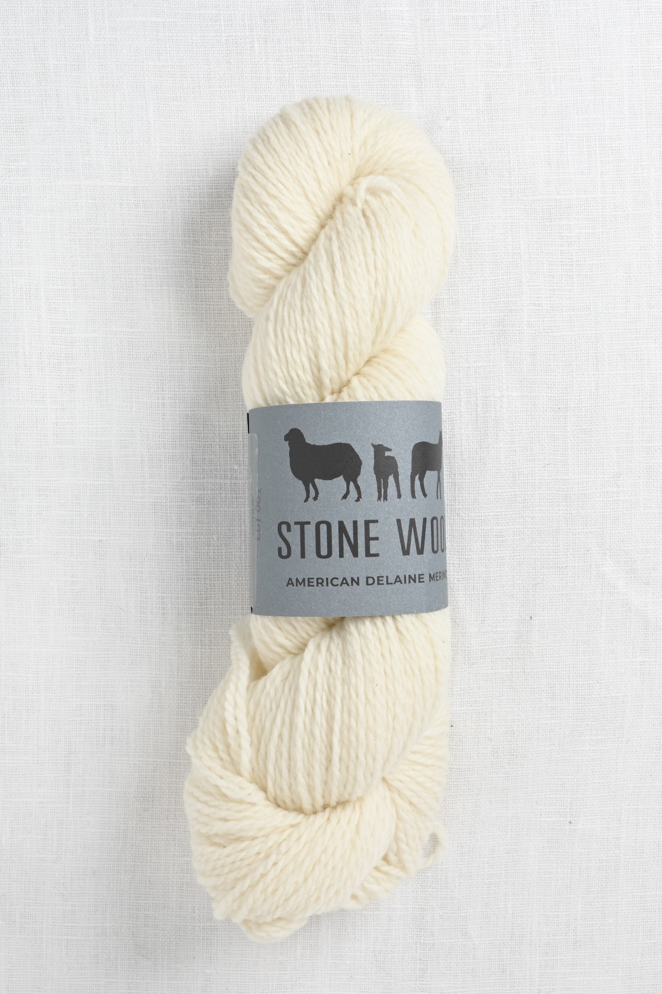 Stone Wool Delaine Merino Scour Wool and Company Fine Yarn