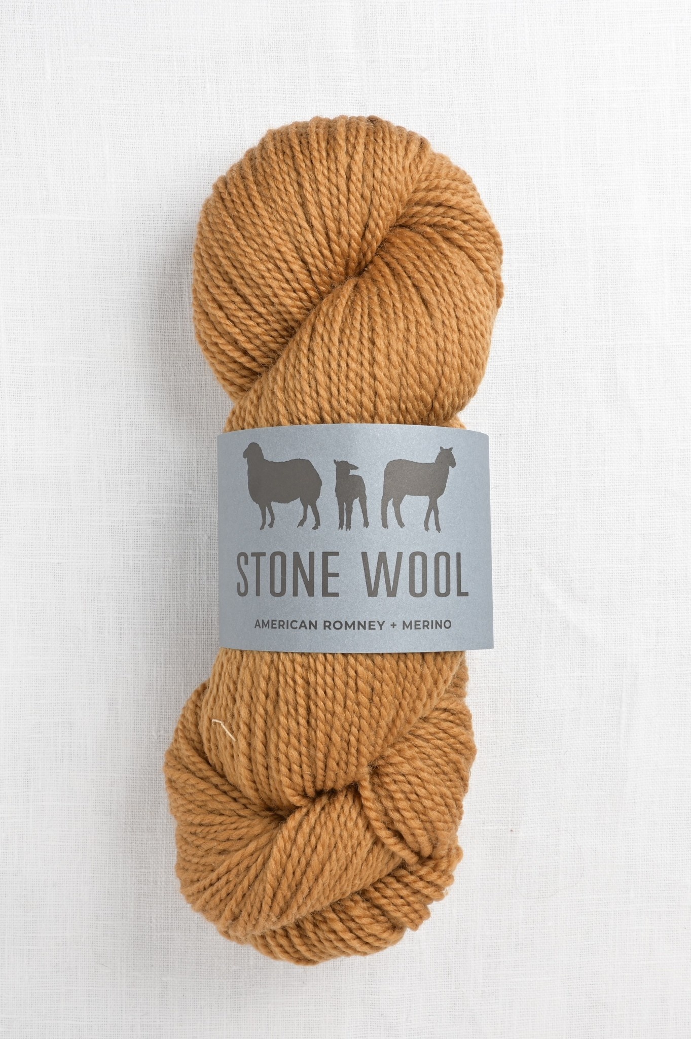 Stone Wool Romney + Merino Feldspar Wool and Company Fine Yarn