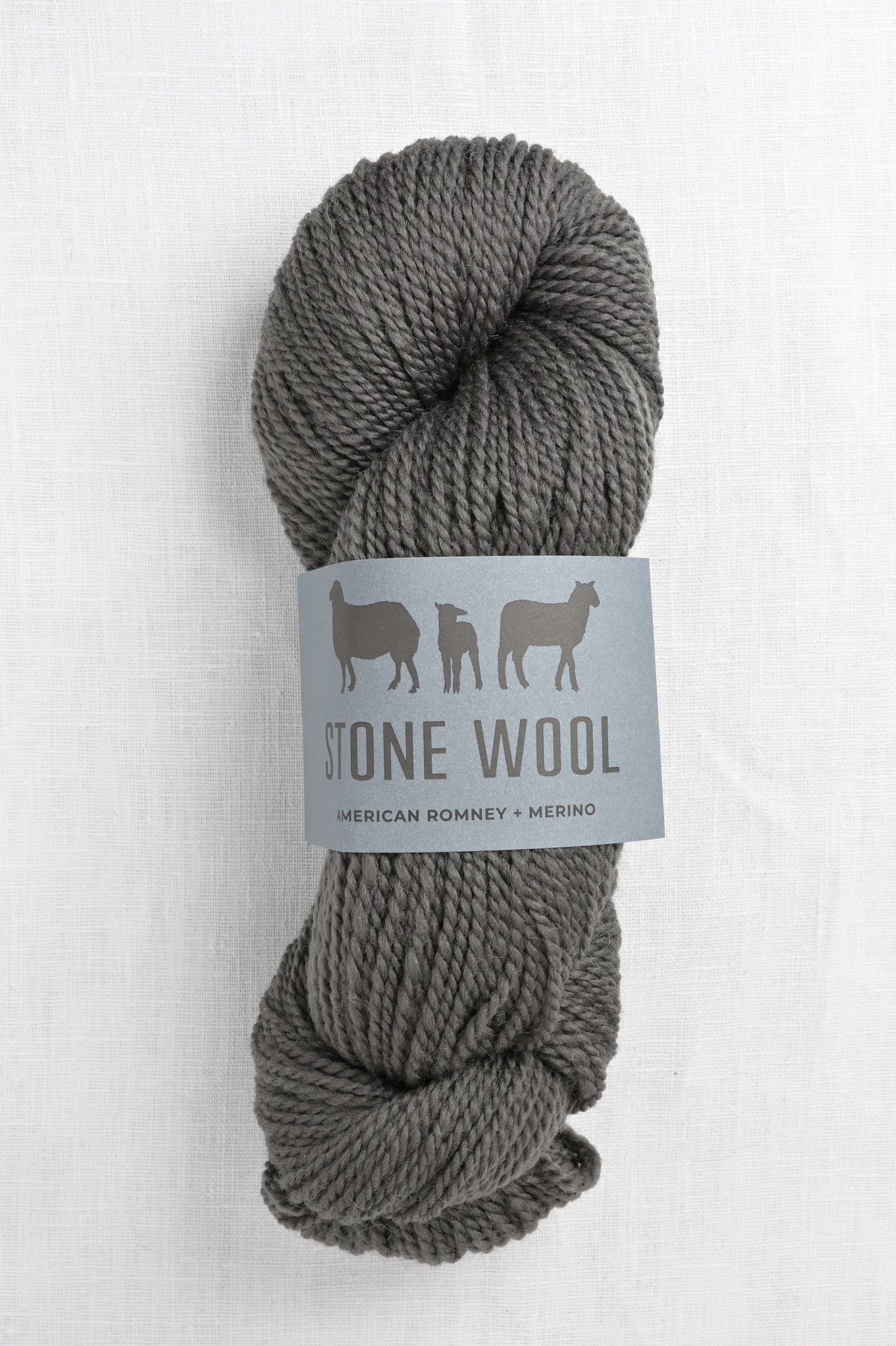 Stone Wool Romney + Merino Tor Wool and Company Fine Yarn