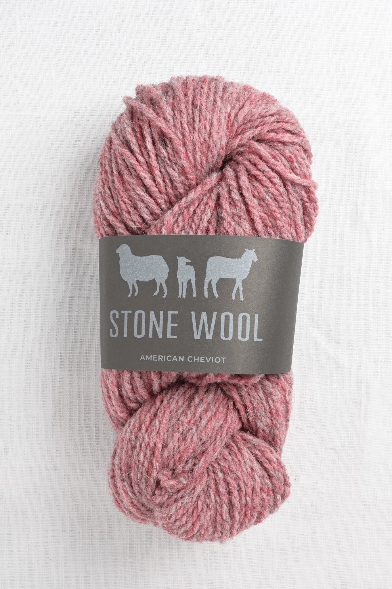 Stone Wool Cheviot Madder 01 Wool and Company Fine Yarn