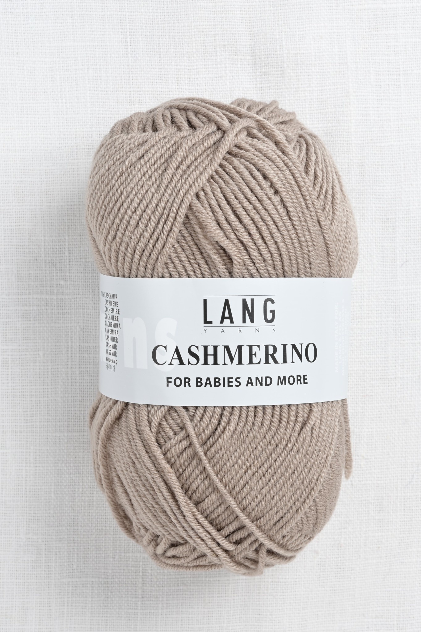 råolie Morgen renhed Lang Cashmerino 26 Beachy - Wool and Company Fine Yarn
