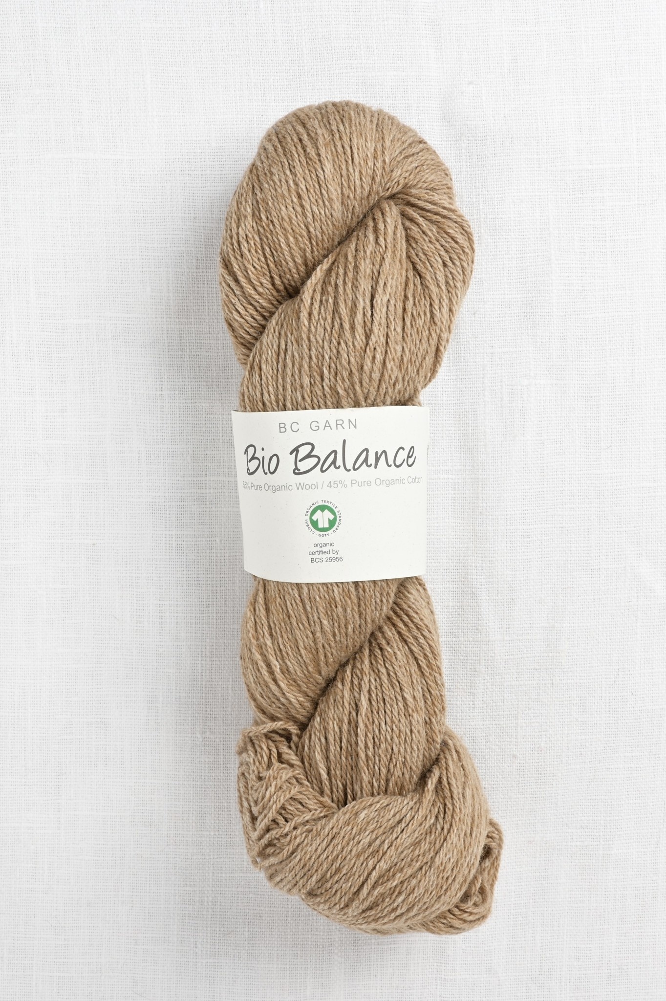 Livlig Tomat Vandre BC Garn Bio Balance 18 Sand - Wool and Company Fine Yarn