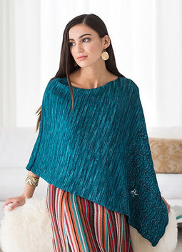 Image of Malabrigo Bluebells Poncho Kit (Limited Edition)