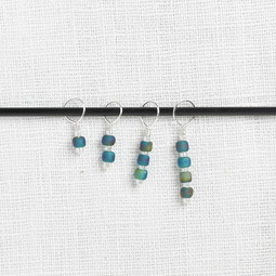 Image of Sox Marx Stitch Markers for Socks, Peacock