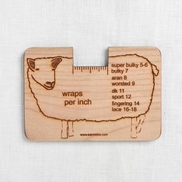 Image of Katrinkles Sheep Wraps Per Inch Tool