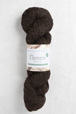 Image of WYS Fleece 100% Jacobs Aran 007 Brown/Black (Undyed)