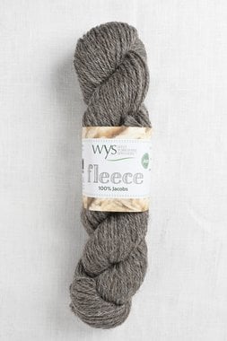 Image of WYS Fleece 100% Jacobs Aran 006 Medium Grey (Undyed)