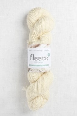 Image of WYS Fleece 100% Jacobs Aran 001 Ecru (Undyed)