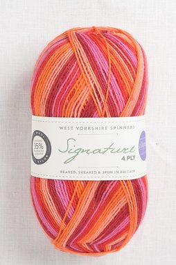 Image of WYS Signature 4 Ply 881 Summer Sunset