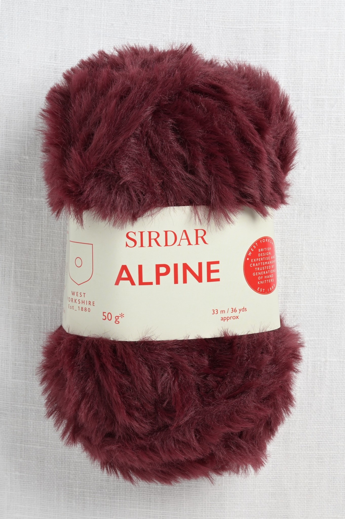 Sirdar Alpine 0405 Oxblood Wool and Company Fine Yarn