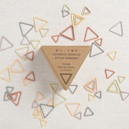 Image of Cocoknits Colorful Triangle Stitch Markers, 54 ct.