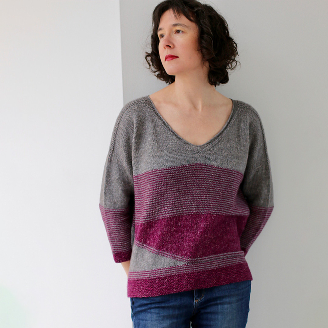 Feature Pattern of the Week - Coiled Magenta