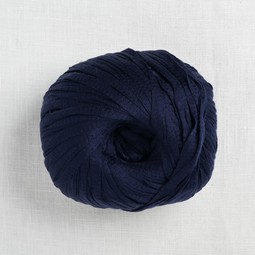 Image of Wool and the Gang Tina Tape Yarn 55 Midnight Blue (Closeout)