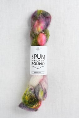 Image of Spun Right Round Mohair Silk Lace Walk Like a Cat. Talk Like a Fish