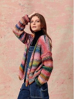 Image of Sunshine Cardigan PTO-031_03 by LANGYARNS SWITZERLAND