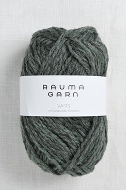 Image of Rauma Vamsegarn 412 Dark Gray Mint Heather