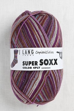 Image of Lang Yarns Super Soxx Color 341 Vienna