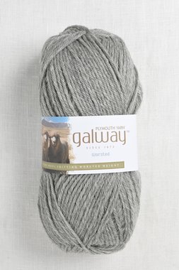 Image of Plymouth Galway Worsted 702 Light Grey Heather