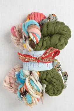 Image of Knit Collage Mini Skein Sampler Set Dusty Greens