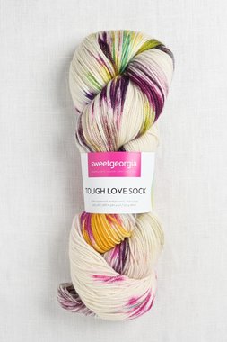 Image of Sweet Georgia Tough Love Sock Rainbow Sprinkles