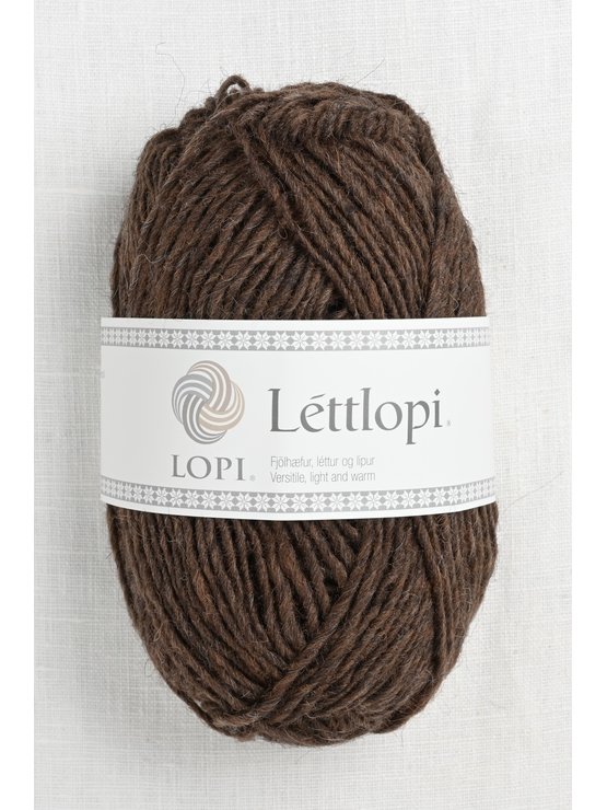 Lopi Lettlopi 0867 Chocolate Wool and Company Fine Yarn