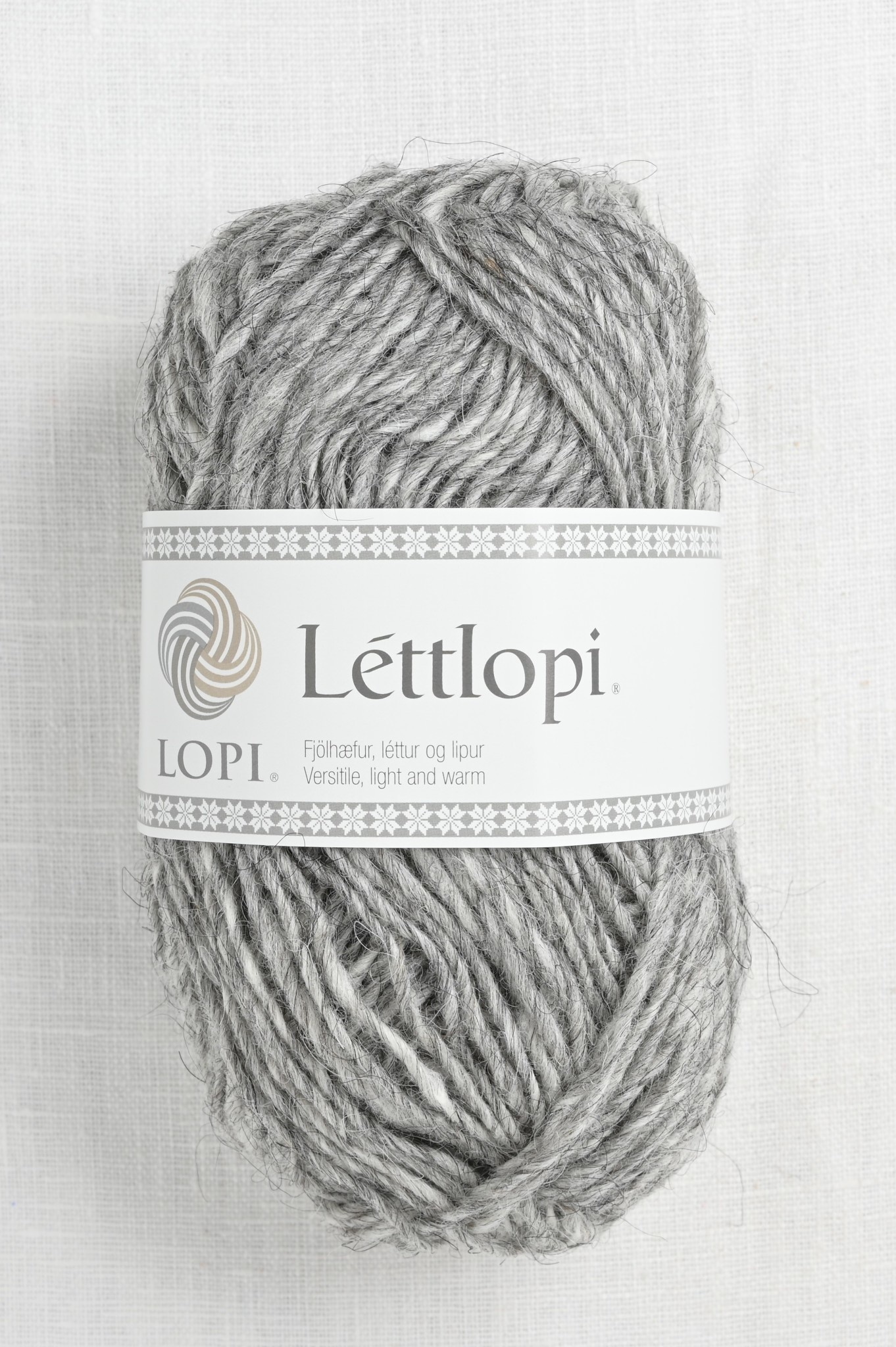 Lopi Lettlopi 0056 Light Grey Wool and Company Fine Yarn