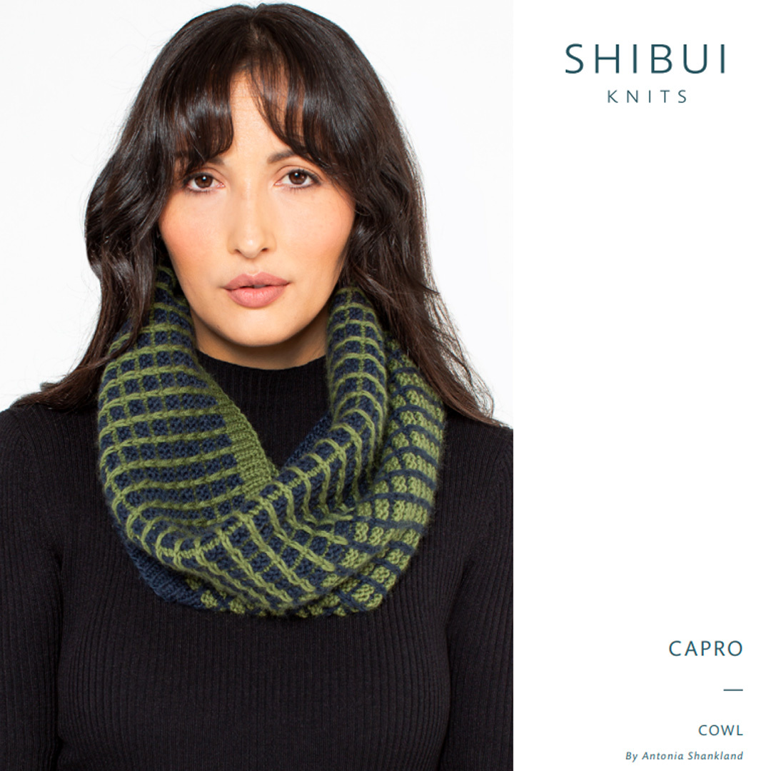 Feature Pattern of the Week - Toasty Shibui Merino and Cashmere