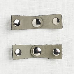 Image of JUL Designs New Latch Leather Closure, Pewter