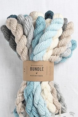 Image of Blue Sky Fibers Woolstok Bundle Holiday Frost