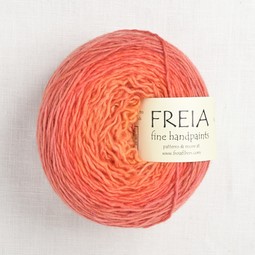 Image of Freia Fingering Shawl Ball Orange Crush