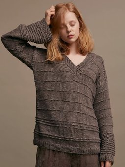 Image of Touch of Taupe Pullover