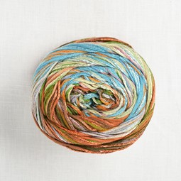 Image of Lang Yarns Karma 4 Orange Blue Green (Discontinued)