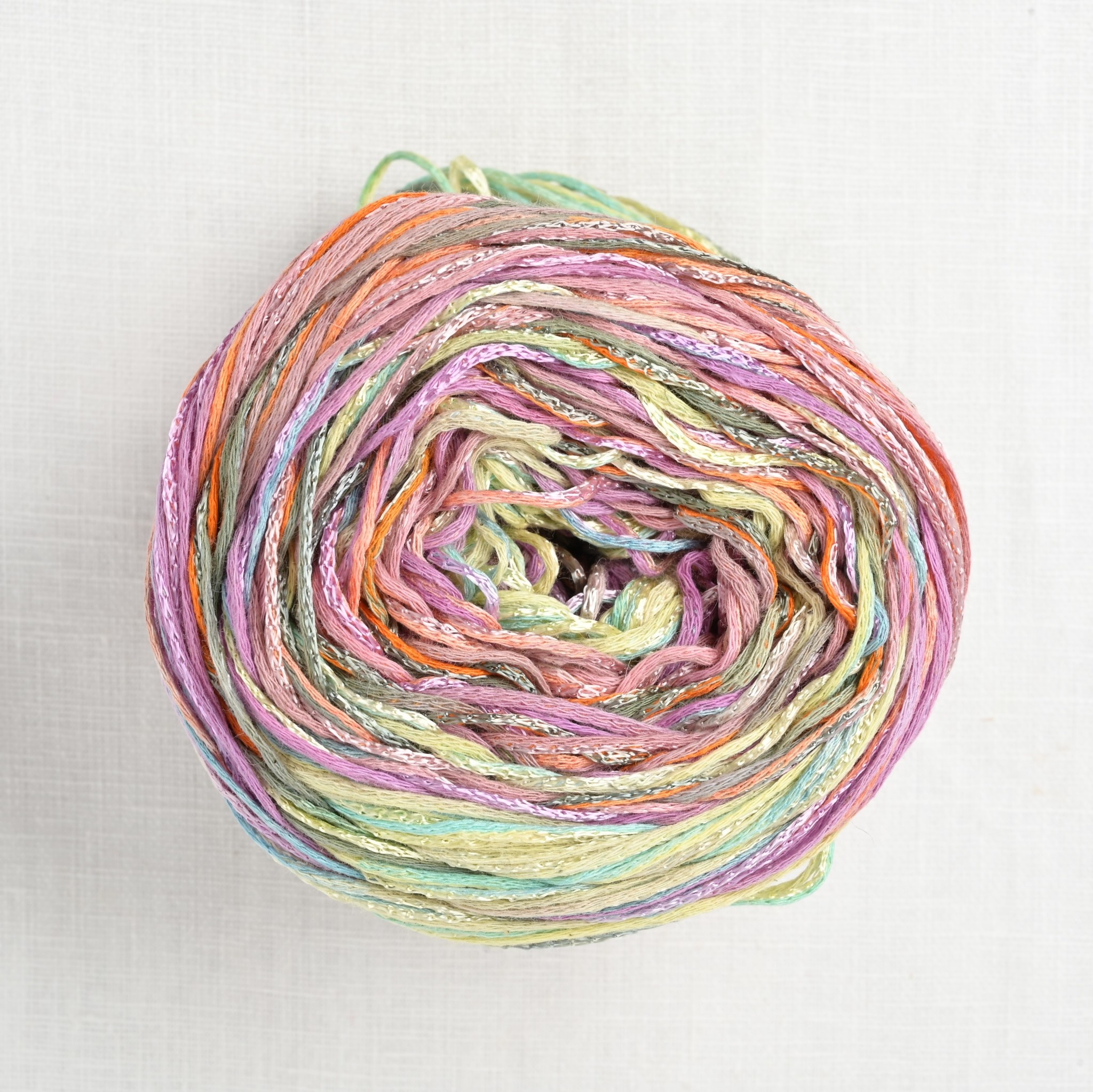 Lang Karma 6 Lilac Turquoise Lemon Wool and Company Fine Yarn