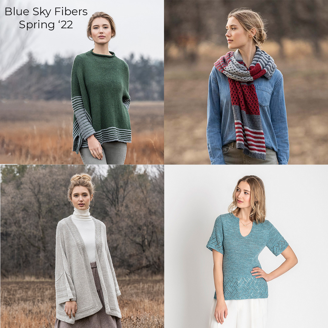 Feature Pattern of the Week - Blue Sky Fibers Casual Elegance